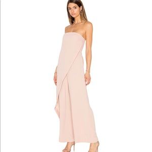 Jumpsuit in nude color